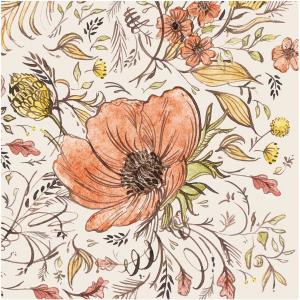 Hester & Cook Cocktail Napkins - Autumn Arrangement [KP1428]