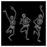 Hester & Cook Cocktail Napkins - Skeleton Dance [KP1460]