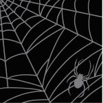 Hester & Cook Cocktail Napkins - Spiderweb [KP1462]