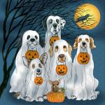 IHR Cocktail Napkins - Ghost Dogs [C1020700]