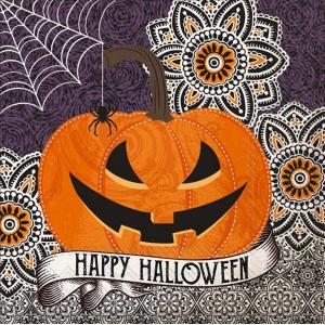 IHR Cocktail Napkins - Happy Halloween Pumpkin [C940500]