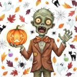 IHR Cocktail Napkins - Zombie Scare [C1126000]