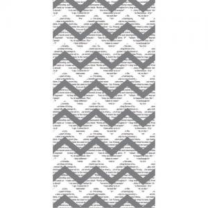 Hazel & Ruby Pass the Tissue - Chevron Newsprint [TR301] - SHIPS SEPARATELY