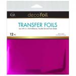 iCraft Deco Foil 6" x 6" Transfer Foils - Berry Crush [5710]
