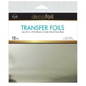 iCraft Deco Foil 6" x 6" Transfer Foils - Birch [5698]