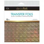 iCraft Deco Foil 6" x 6" Transfer Foils - Firelight [5696]