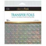 iCraft Deco Foil 6" x 6" Transfer Foils - Icy [5697]
