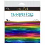 iCraft Deco Foil 6" x 6" Transfer Foils - Prismatic Rainbow [5716]