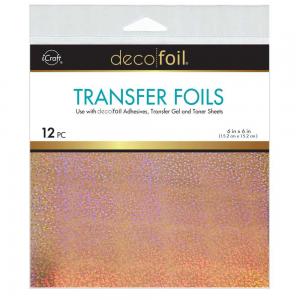 iCraft Deco Foil 6" x 6" Transfer Foils - Sparkling Cider [5700]