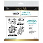 iCraft Deco Foil Adhesive Transfers - Blooming Friendship [19119] - ON SALE!