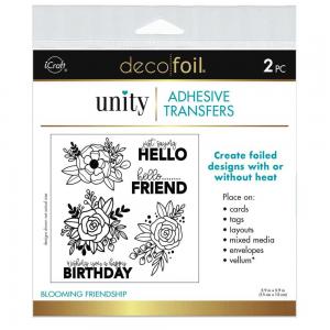 iCraft Deco Foil Adhesive Transfers - Blooming Friendship [19119]