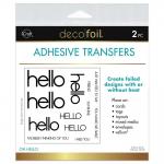 iCraft Deco Foil Adhesive Transfers - Oh Hello [5638]