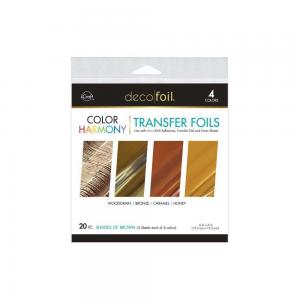 iCraft Deco Foil Color Harmony Transfer Foils - Shades Of Brown [5422]