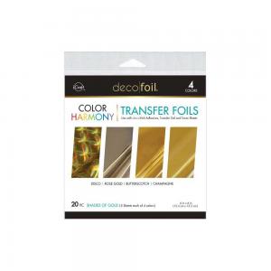 iCraft Deco Foil Color Harmony Transfer Foils - Shades Of Gold [5424]