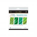 iCraft Deco Foil Color Harmony Transfer Foils - Shades Of Green [5418]