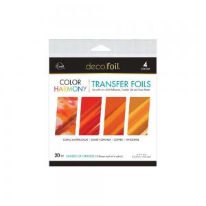 iCraft Deco Foil Color Harmony Transfer Foils - Shades Of Orange [5417]