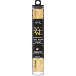 iCraft Deco Foil Transfer Sheets - Gold Shattered Glass [54075]
