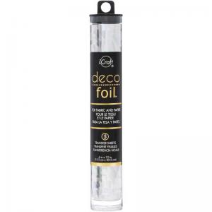 iCraft Deco Foil Transfer Sheets - Silver Shattered Glass [54085]