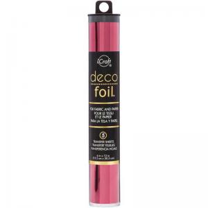 iCraft Deco Foil Transfer Sheets - Wild Cherry [51285]