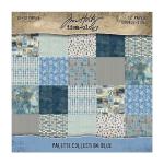 Idea-ology By Tim Holtz Palette Collection 12" x 12" Paper Pad - Blue [TH94463]