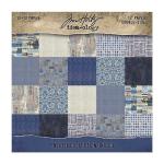 Idea-ology By Tim Holtz Palette Collection 12" x 12" Paper Pad - Indigo [TH94462]