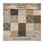 Idea-ology By Tim Holtz Palette Collection 12" x 12" Paper Pad - Neutral [TH94459]