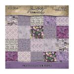 Idea-ology By Tim Holtz Palette Collection 12" x 12" Paper Pad - Purple [TH94464]