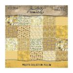 Idea-ology By Tim Holtz Palette Collection 12" x 12" Paper Pad - Yellow [TH94458]