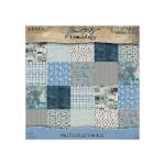 Idea-ology By Tim Holtz Palette Collection 8" x 8" Paper Pad - Blue [TH94477]