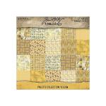 Idea-ology By Tim Holtz Palette Collection 8" x 8" Paper Pad - Yellow [TH94472]