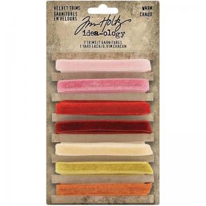 Idea-ology by Tim Holtz - [TH94115] Velvet Trims - Warm