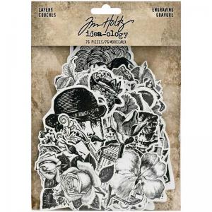 Idea-ology by Tim Holtz - [TH94125] Layers - Engraving