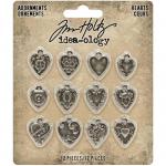 Idea-ology by Tim Holtz - [TH94130] Adornments - Hearts