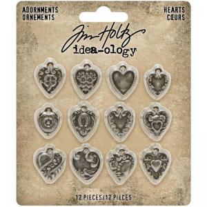 Idea-ology by Tim Holtz - [TH94130] Adornments - Hearts
