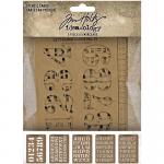 Idea-ology by Tim Holtz - [TH94135] Stencil Cards