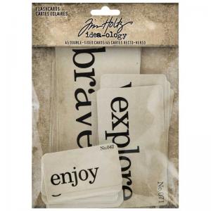 Idea-ology by Tim Holtz - [TH94224] Flashcards