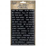 Idea-ology by Tim Holtz - [TH94229] Label Stickers - Thoughts