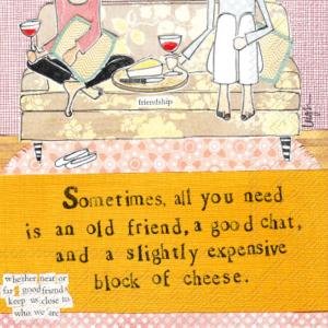 IHR Cocktail Napkins - Block Of Cheese [C001200]