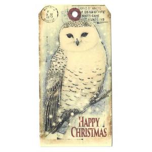 In The Land Of Elsewhere Tags - Happy Christmas Owl [136]