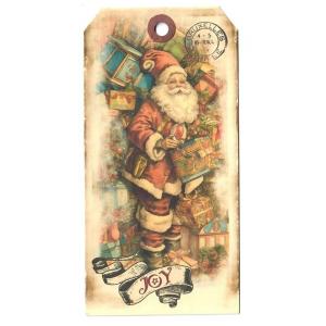 In The Land Of Elsewhere Tags - Santa Standing Joy [140]