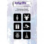 IndigoBlu Rubber Stamp - Christmas Icons [IND0197]