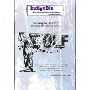 IndigoBlu Rubber Stamp - Fairway to Heaven [IND0172]