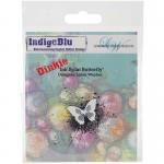 IndigoBlu Rubber Stamp - Ink Splat Butterfly Dinkie [IND0143PC]