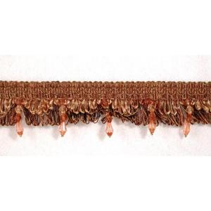 Braided Gimp Trim by the Half Yard - [IR4483CHM] Chocolate Multi