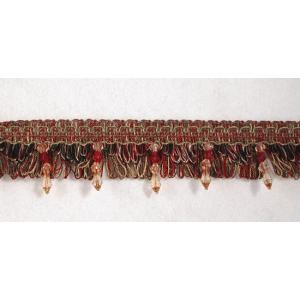 Braided Gimp Trim by the Half Yard - [IR4483MGM] Magenta Multi