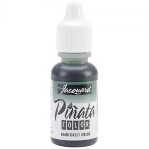 Jacquard Pinata Color Alcohol Ink 0.5oz Bottle - Rainforest Green
