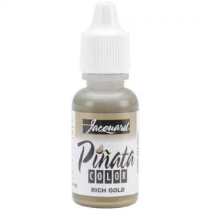 Jacquard Pinata Color Alcohol Ink 0.5oz Bottle - Rich Gold