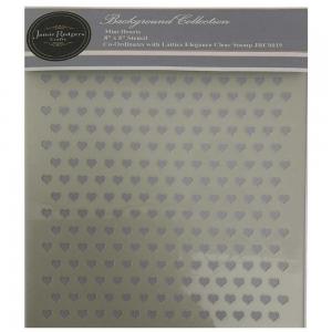 Jamie Rodgers Stencil - Background Collection - Mini Hearts [JRCST0029]