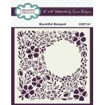 Jamie Rodgers Stencil - Bountiful Bouquet [CEST141]