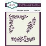 Jamie Rodgers Stencil - Starflower Borders [CEST142]